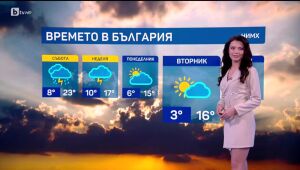 Времето - емисия в 17 часа - 25.04.2025	
