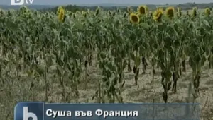 Суша обхвана Франция