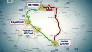 Пътят до Гърция е затруднен заради строежа на 