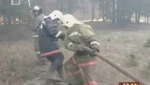 Двама военни загинаха при овладяването на огнената стихия в Мордовия