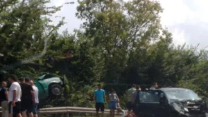 Седем души пострадаха при тежка катастрофа на пътя за Созопол