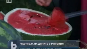 Наши производители участват на фестивала на дините в Румъния