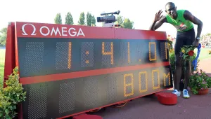 Рудиша отново подобри рекорда на 800 метра