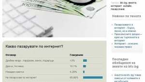 Анкета на btv.bg: Не пазаруваме по интернет