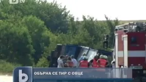 Челен удар на пътя София-Варна взе жертва