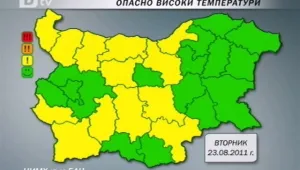 Настъпва последната гореща вълна за лято 2011