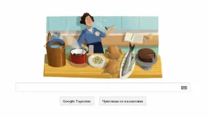 Google почете Джулия Чайлд
