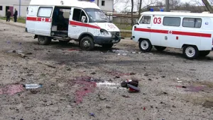 Атентатор-самоубиец отне живота на седем полицаи по време на погребение