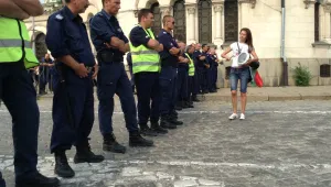 Вътрешният министър благодари на толерантните „граждани и протестиращи”