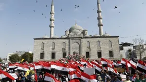 Хиляди на протест в Турция в подкрепа на Мохамед Морси