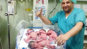 Палестинка роди четиризнаци в Газа