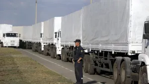 Русия изпраща девети хуманитарен конвой в Донбас