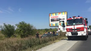 Катастрофа предизвика задръстване по пътя за Несебър