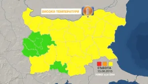 Жеги в цялата страна, опасност и за пожари