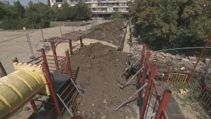 Унищожена е детска площадка в столицата