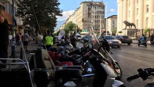 Втори протест на мотористи пред турското посолство (ОБЗОР)