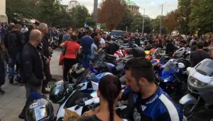 Стотици мотористи отново излязоха на протест пред Съдебната палата в София