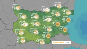 Още по-горещо време утре