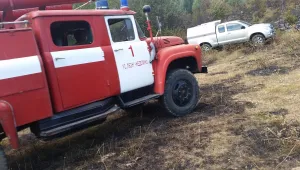 Пожар горя на връх Алада в Родопите
