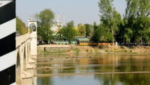 Река Тунджа край Одрин пресъхва