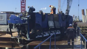 Автобус падна в Черно море край Русия (СНИМКИ)