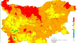 12 области са в екстремен риск от горски пожари