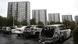 Вандали опожариха близо 100 коли в шведски градове само за една нощ