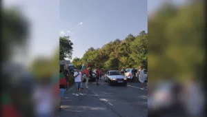 Протестиращи блокираха за час Прохода на Републиката