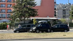 Верижна катастрофа в София, вероятната причина е инсулт на един от шофьорите