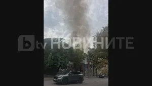 Мъж пострада при пожар в Благоевград (СНИМКИ)