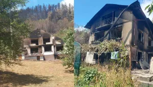 След опустошителния пожар в Трънско: Доброволци помагат в разчистването на опожарените имоти