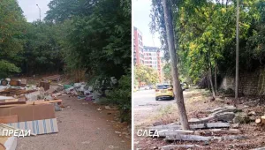 Общината разчисти разрастващо се сметище в центъра на София (СНИМКИ)