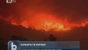 Големият пожар в Израел е овладян