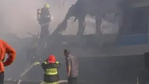 Над 100 души пострадаха при пожар в пътнически влак в Израел 