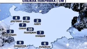 Изпращаме старата 2011 година със студ и сняг