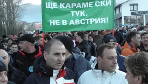 Край на протестите в Банско след намеса на Цветанов