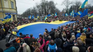 11 задържани след акция пред украинското посолство в Москва