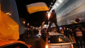Поредна нощ на протести в Киев