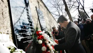 Паметни плочи на загиналите български военни в Ирак и Камбоджа