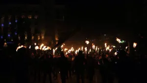 4-ма задържани по време на снощния протест в София