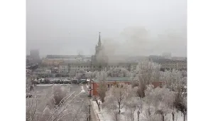Газова експлозия разруши жилищна сграда в южния руски град Волгоград