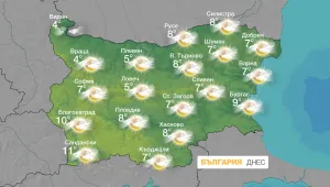 По-студено ще бъде днес