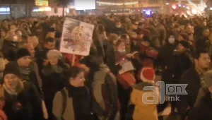 Македонците излязоха на протест заради мръсния въздух