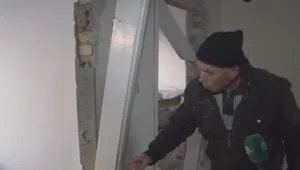 Един дом в Хитрино след взрива (ВИДЕО)