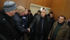 Бойко Борисов в Хитрино: Спокоен съм, когато владиката и мюфтията са заедно