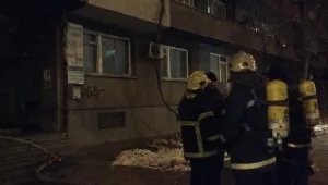 Един човек пострада при пожар в столичния кв. 