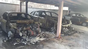 Шест автомобила изгоряха при два инцидента в Пловдив (СНИМКИ)