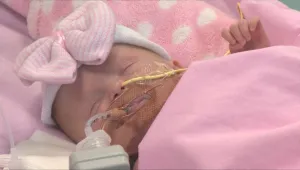 Спасиха бебе, родено със сърце извън гръдния кош