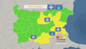 Предупреждения за опасно време и днес