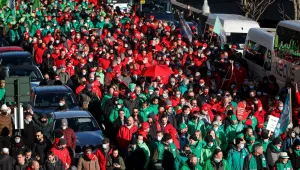 Хиляди на протест в Брюксел срещу цените на тока и ниските заплати